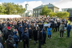 Mótmæli á austurvelli
