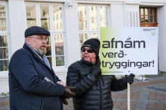Mótmæli á austurvelli