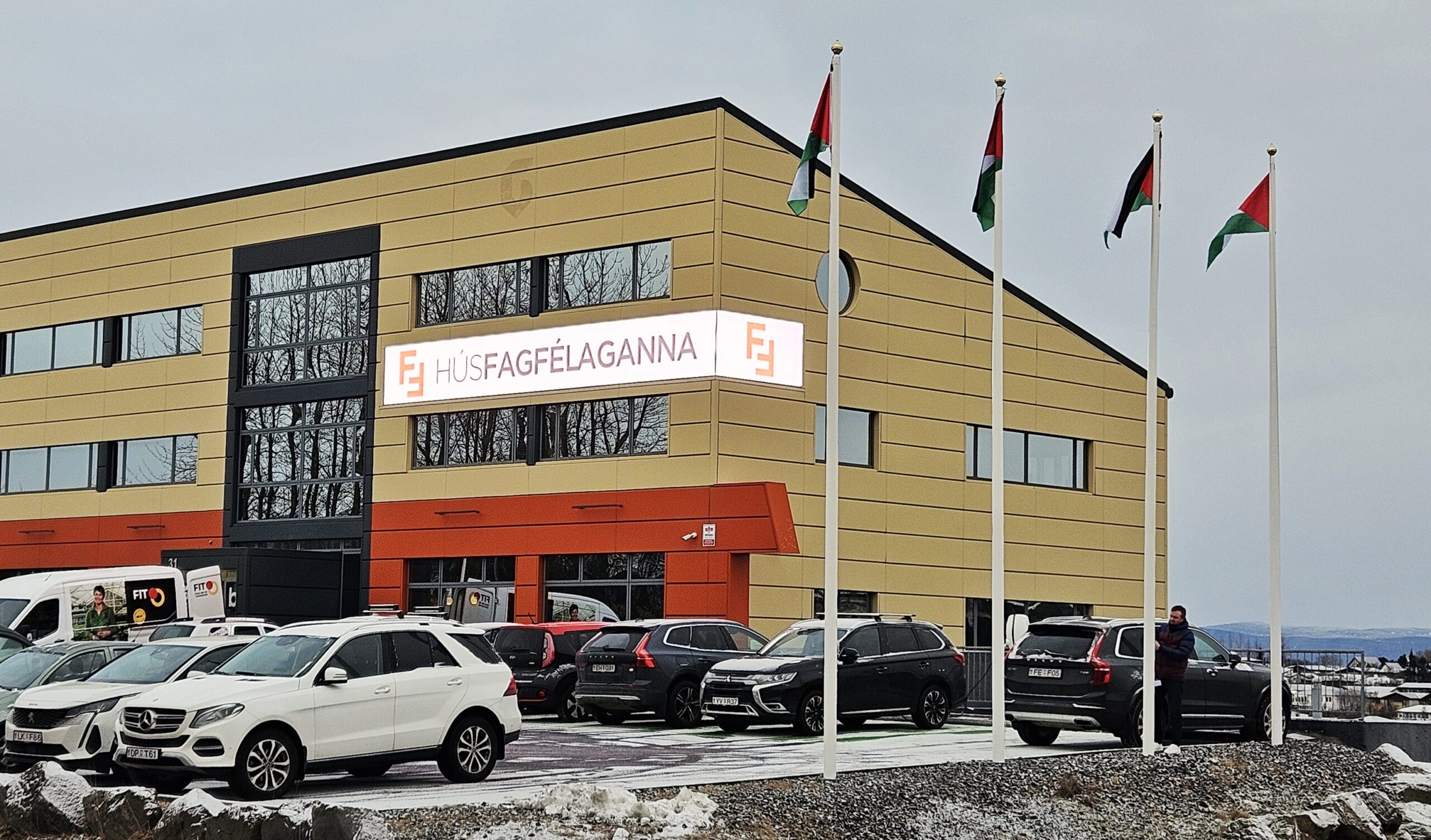 Fagfélögin sýna Palestínu samstöðu
